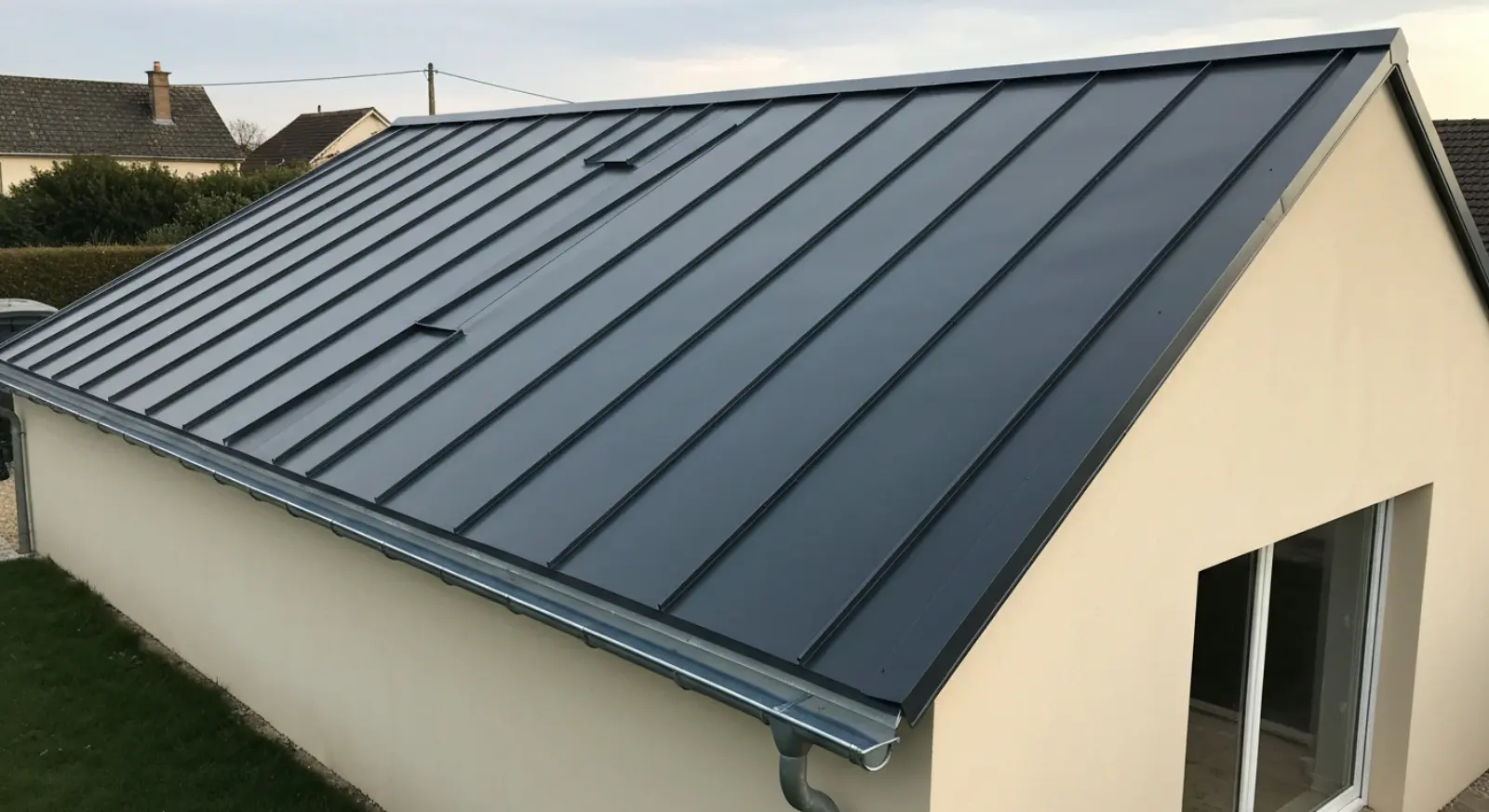 Service : Couverture zinc / bac acier